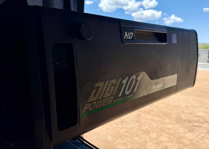 Fujinon 101x box lens camera position